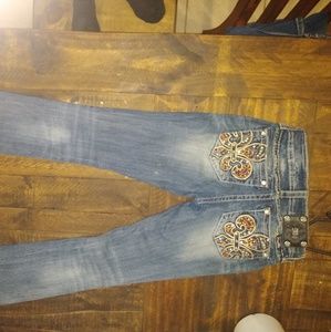 Miss me jeans size 24 long